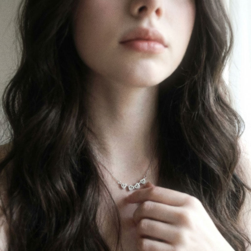 Clover Heart Necklace