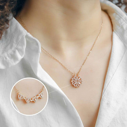 Clover Heart Necklace
