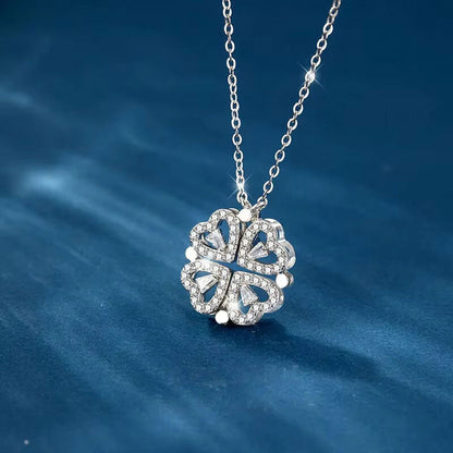 Clover Heart Necklace